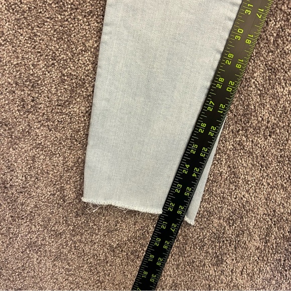 AG Adriano Goldschmied Women's Jeans Size 25 Blue Denim Prima Cigarette Crop EUC - Picture 10 of 16